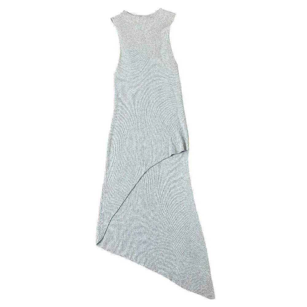n:Philanthropy Wool Cashmere Sweater Dress Asymmetrical Reid Stretch Size Medium